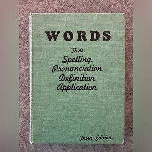 Vintage School book. Hardcover.